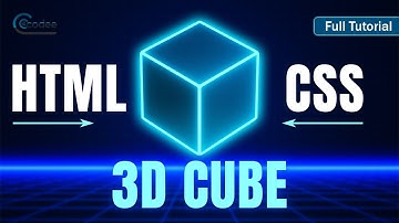 How to Make a Glowing 3D Cube Using HTML & CSS | Easy & Eye-Catching CSS Animation