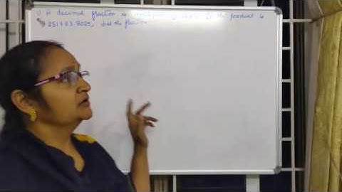 Finding the Square root of a decimal number:- 1