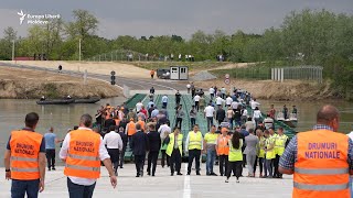 Pod plutitor peste Prut: Un nou punct de trecere a frontierei cu România