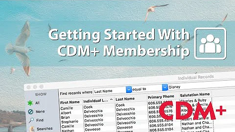 Getting Started with CDM+ Membership