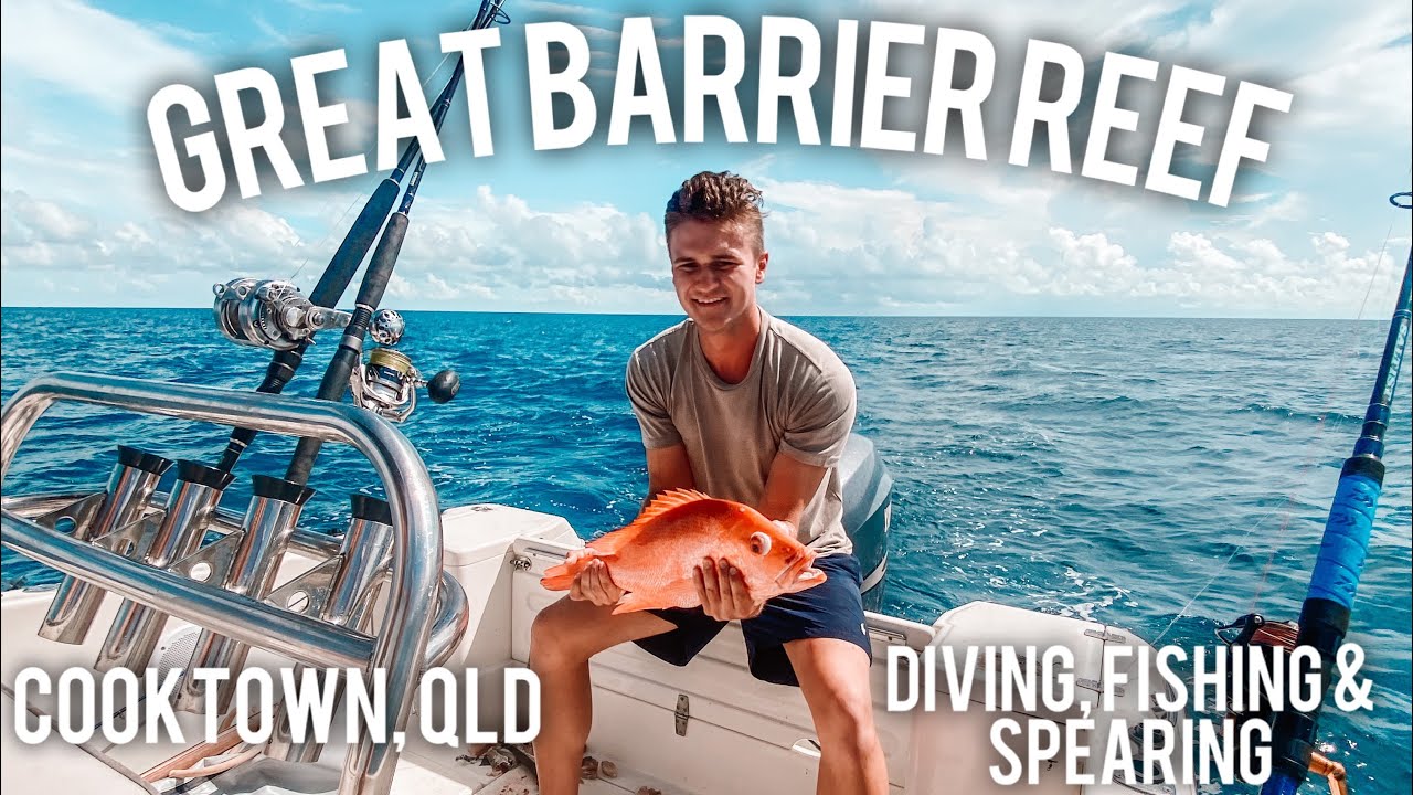 COOKTOWN QLD | GREAT BARRIER REEF DIVING, FISHING & SPEARING! | CAIRNS REEF CRAYFISH! | SEAK LIFE |