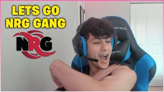 RONALDO Reacts To Joining NRG Esports!