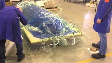 Delft Hyperloop - Chassis Mould Production