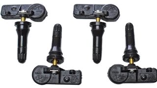 TPMS Sensors. How to replace or change the battery.