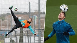 Cristiano Ronaldo In Training 2018 - Skills Tricks Goals Freestyle Hd
