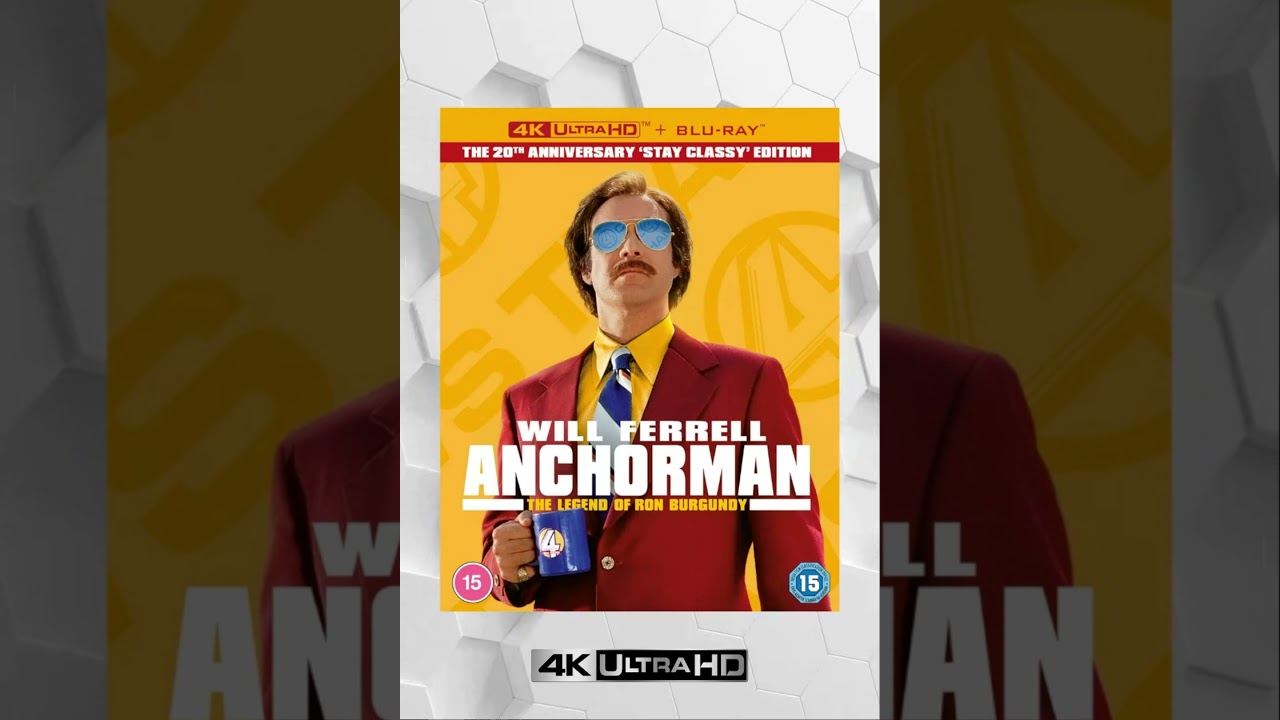 Anchorman: The Legend of Ron Burgundy [20th Anniversary 4K UHD Collector Edition | U.K] 
