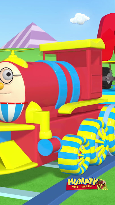 Humpty train with his Alphabet friends | #kidsvideo #viralshorts #humptytrain #trending #viral