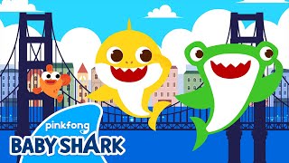 Bridges Around the World | Learn Culture with Baby Shark Brooklyn | Baby Shark Official