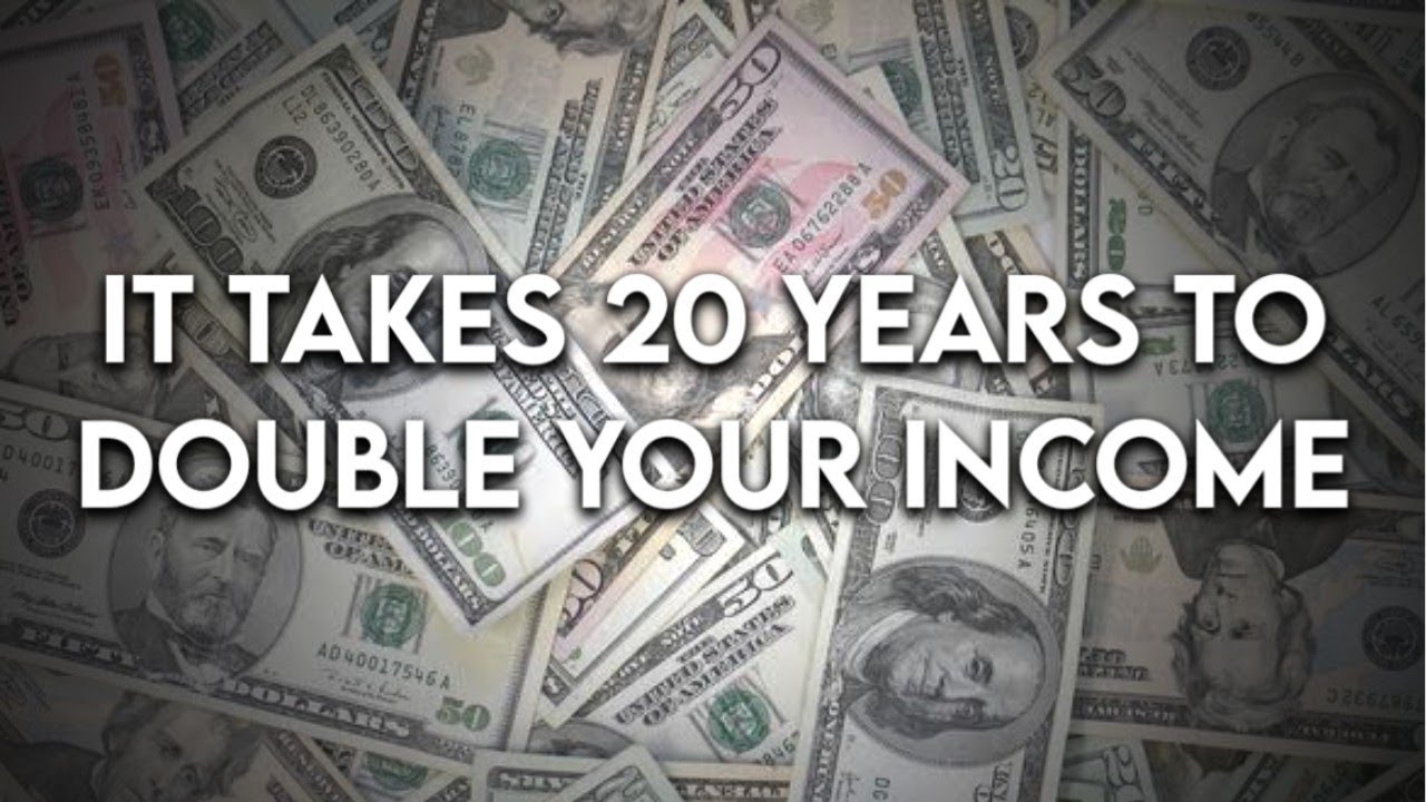 It Takes 20 Years To Double Your success successful YouTube