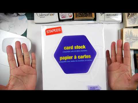 Staples Cardstock