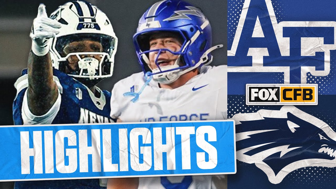Air Force Falcons vs Nevada Wolf Pack Highlights 🏈 FOX College Football