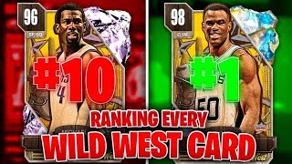 RANKING EVERY WILD WEST CARD FROM WORST TO BEST IN NBA 2K24 MyTEAM!!