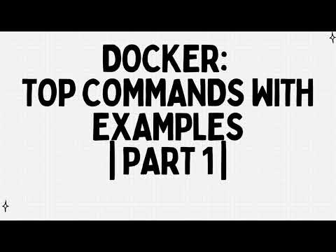Docker: Top commands
