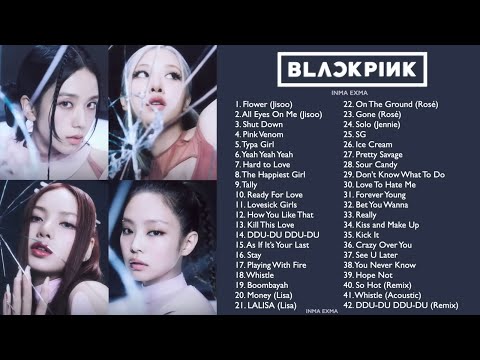 B L A C K P I  N K FULL A L B U M 2023 PLAYLIST BEST ALL S O N G S UPDATED