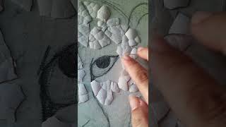 Panther egg mosaic in progress#shorts