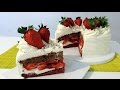 Gteau  la fraise strawberrycream cake  williams kitchen