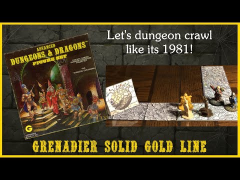 Using Miniatures For Dungeons and Dragons in the 1980s