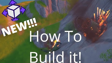 Plane Crash in Fortnite Creative Tutorial!!!