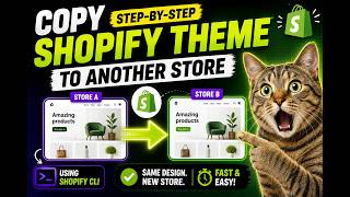 How to Copy a Shopify Theme to Another Store Using Shopify CLI (Step-by-Step)