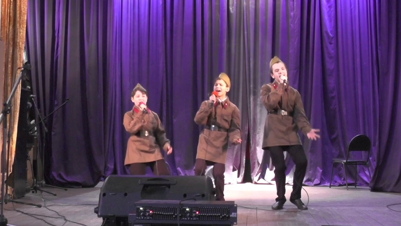 Группа "РЕМИКС", "На поле танки грохотали". - YouTube