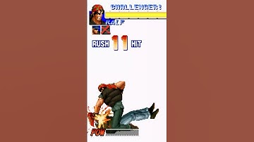 KOF 96 RALF MAXIMUM POWER MOVES 2 #Shorts
