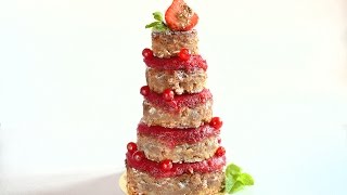 Christmas Nut Pound Cake with Strawberry Cranberry Cream โ Easy Holiday Treat Recipe