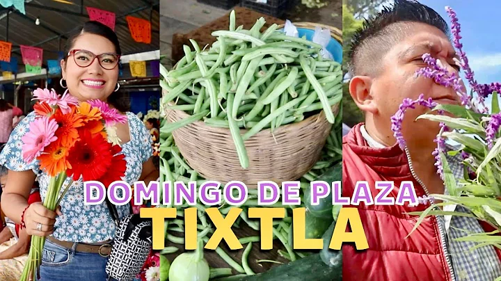 Domingo de Plaza en Tixtla. Aqu todo es colorido, ...