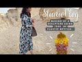 Studio Vlog- sculpture using 100s of PET bottles|Environmental art exhibition| Self employed artist