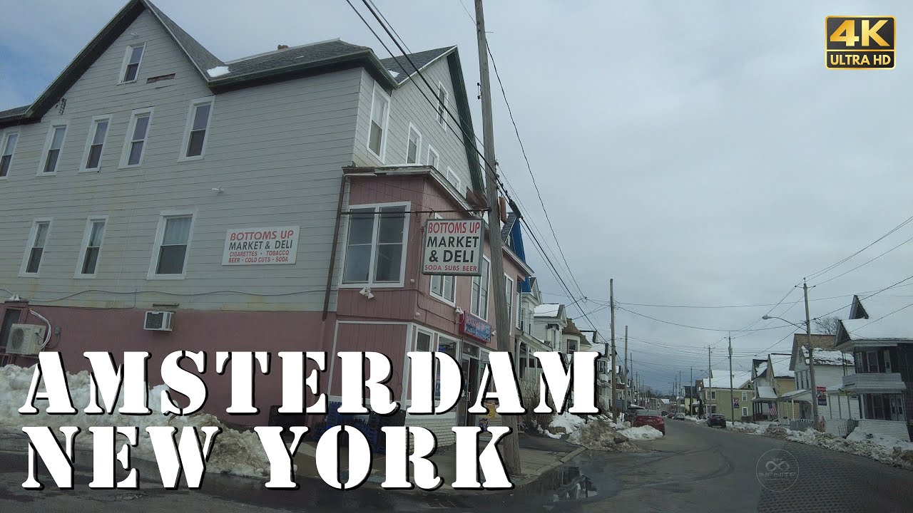 Amsterdam, New York - [4K] Hood Tour