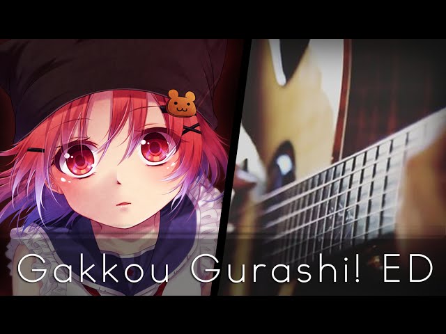 Harmonize Clover - Gakkou Gurashi! ED (原声吉他) 【吉他谱】
