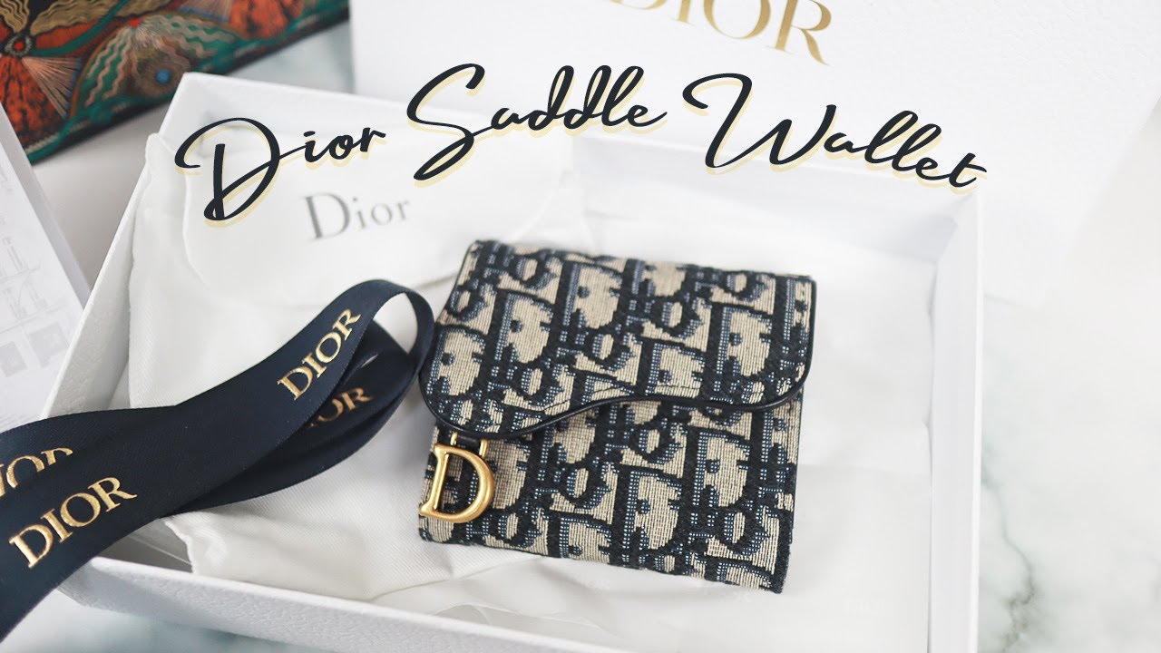 รีวิวบ้านๆ กระเป๋าตังค์ Dior Mini Saddle Wallet น่ารัก ปุกปิ๊กมากกก!! | Theaapple