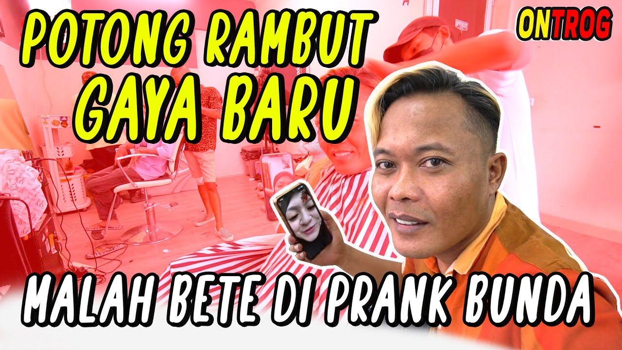 CHALENGE POTONG RAMBUT MALAH KENA PRANK‼️