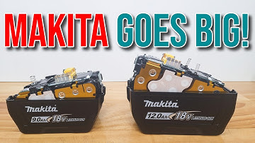 Makita 9Ah & 12Ah Batteries Take Makita 18v LXT Tools to the Next Level