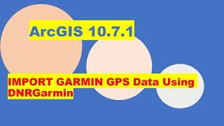 How to Import  Data GPS  In ArcGis