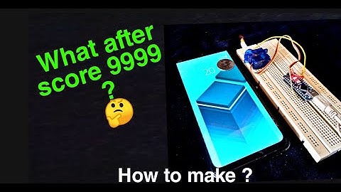 Arduino playing stack Highest score😲 & How to make? #Gaming #arduino #idea