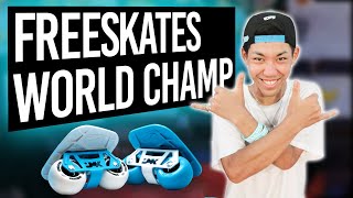 TSUKASA - Freeskates Half Pipe Champion!