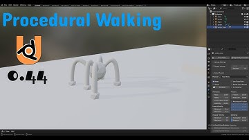 UPBGE | Procedural Walking Animation