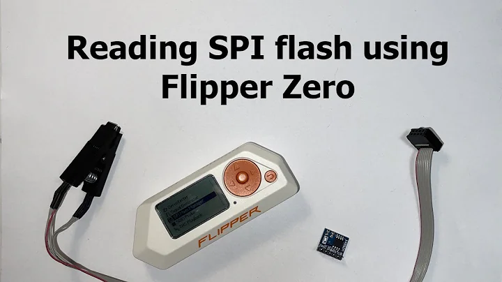 Reading SPI flash using Flipper Zero