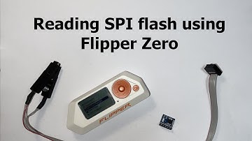 Reading SPI flash using Flipper Zero