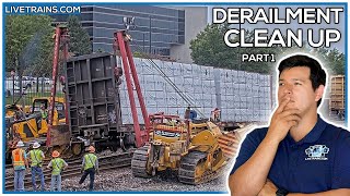 Train DERAILMENT Clean Up | Part 1