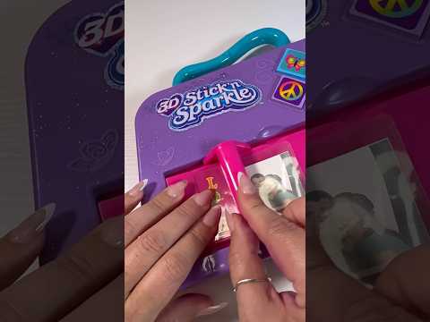 3D Stick N Sparkle Card Creationz #asmr #art