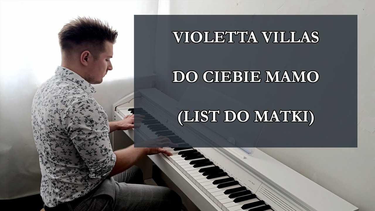 Violetta Villas Do Ciebie Mamo List Do Matki
