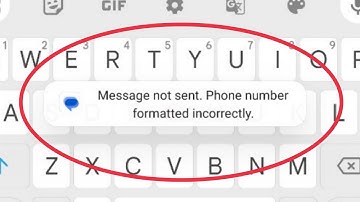 Message not sent. Phone number formatted incorrectly. Problem solve