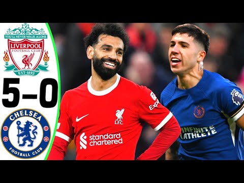 Liverpool vs Chelsea 5-0 - All Goals and Highlights - 2024 