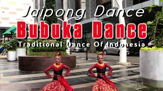BUBUKA DANCE, JAIPONG DANCE, AWESOME PERFORMANCE, DANCE WITH FACESHIELD
