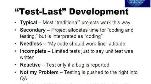 Exploring Test Driven Design: An Agile Development Methodology