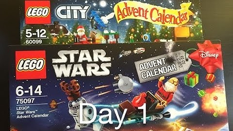Lego Advent Calendars - Day 1