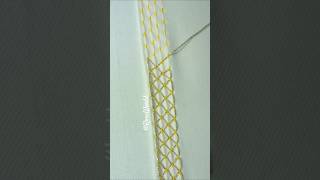 Superb Needle Knitting work  hand embroidery border design🔥🔥