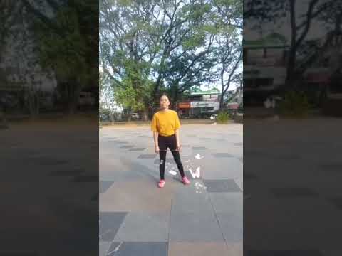 Badminton foot work (side to side, v-front and v-back)