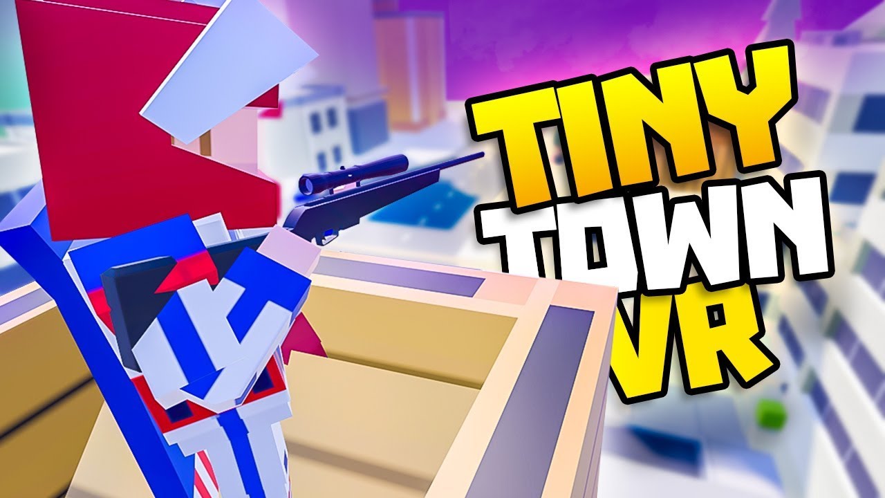 fortnite tilted towers in tiny town tiny town vr gameplay part 48 vr htc vive gameplay - fortnite htc vive
